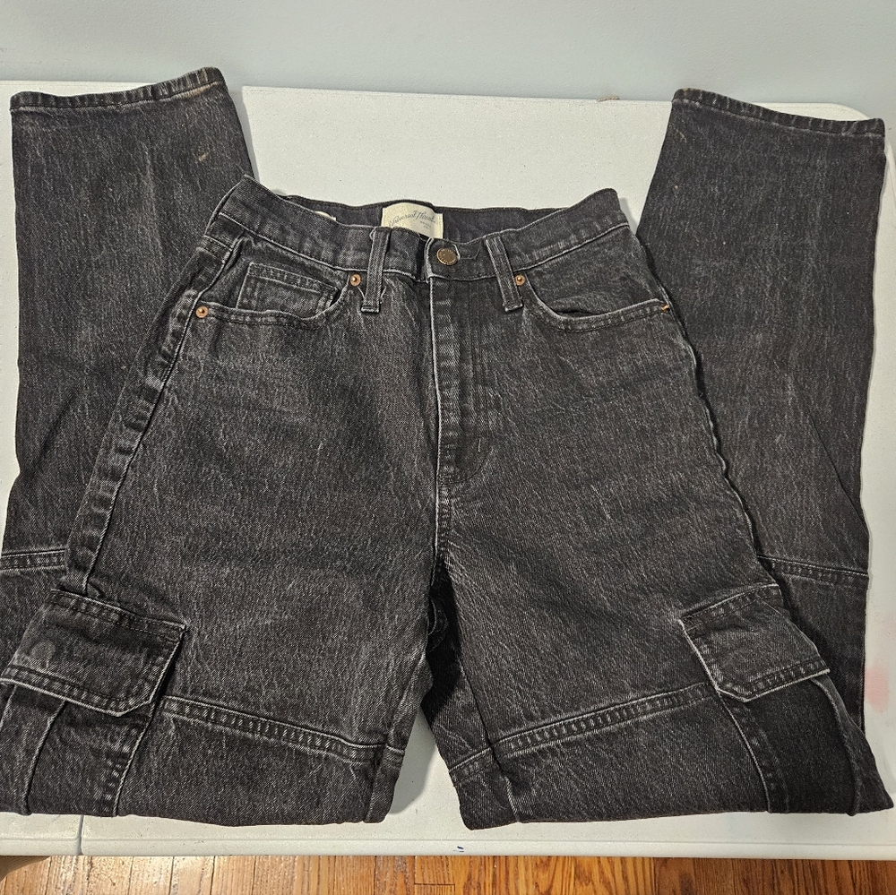Universal Threads Black Cargo Jeans